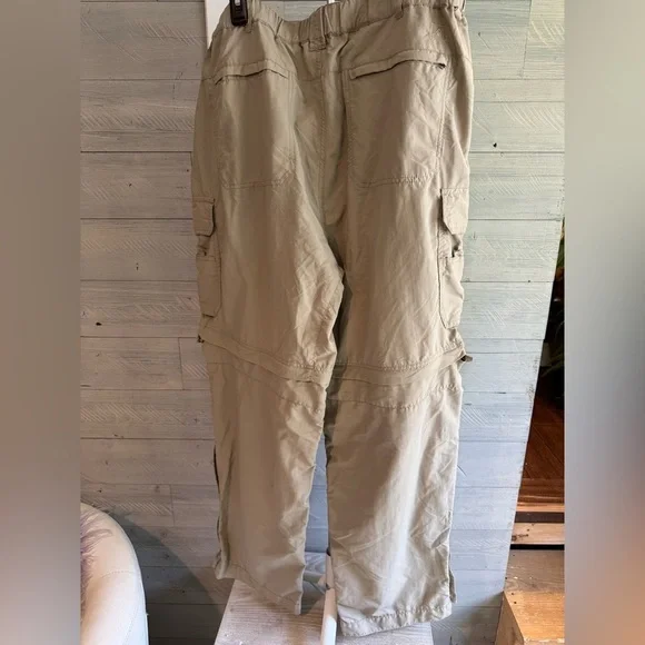 Men's Tan Cargo Pants - Picture 5 of 5